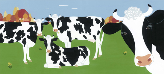 spectacular spots cows